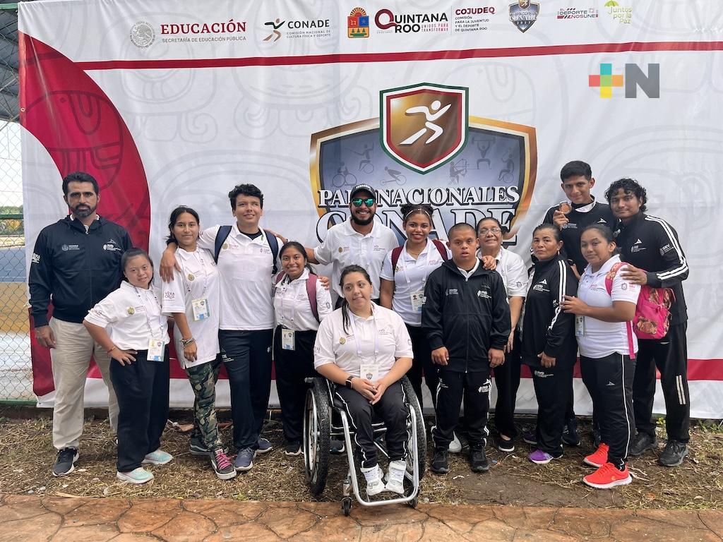 Veracruz gana 35 preseas en los Juegos Paranacionales Conade 2023
