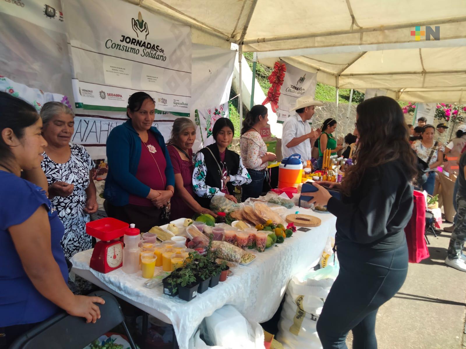 En Xalapa, cada mes se realizarán Jornadas de Consumo Solidario para productores locales