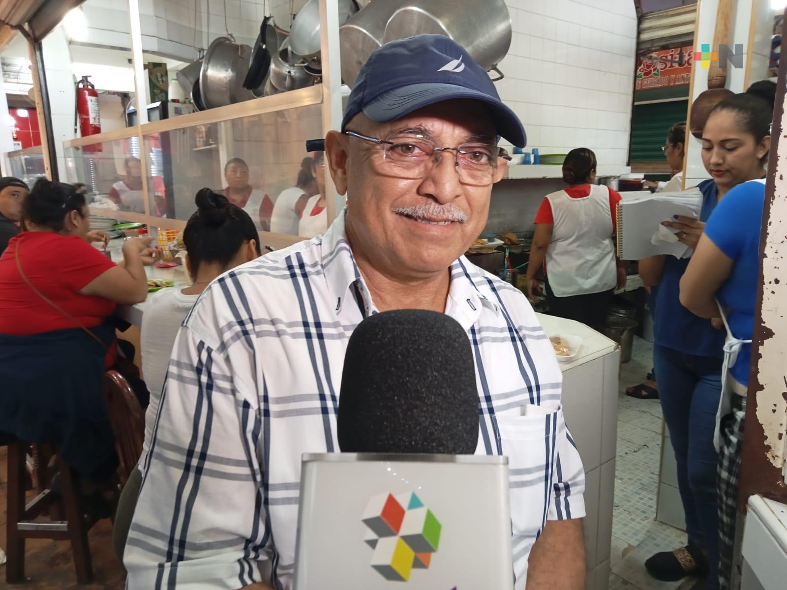 Comerciantes de Veracruz estiman alza en sus ventas por época decembrina