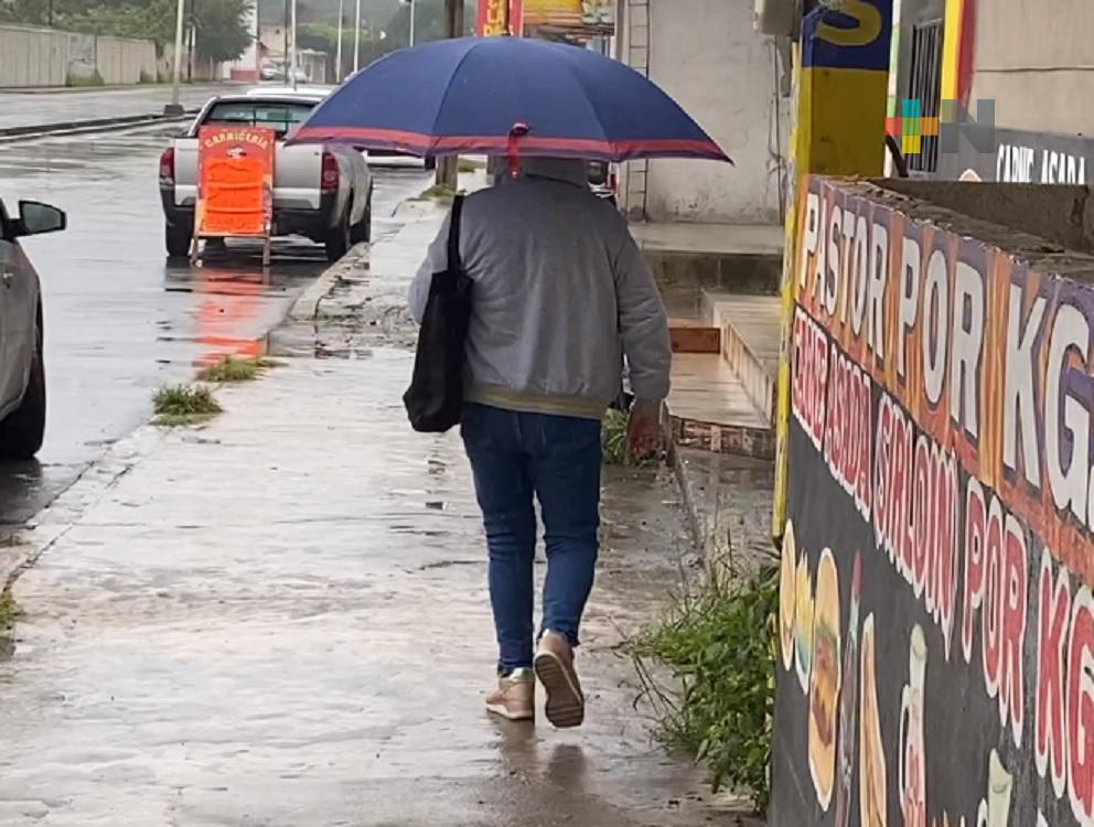 Frente frío 22 ocasionará lluvias ligeras a moderadas en territorito veracruzano