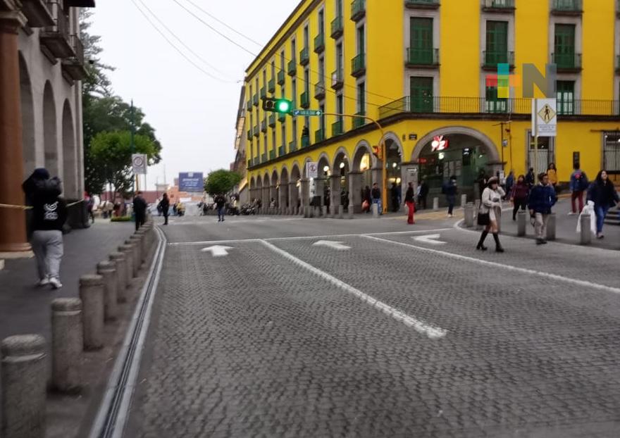 Manifestantes terminan protesta en Xalapa, este jueves se reunirán con el Gobernador
