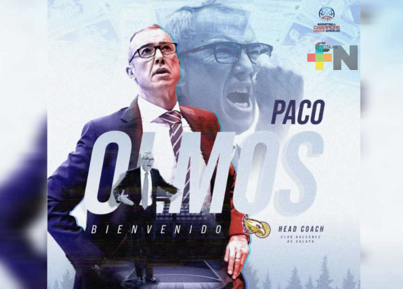 Español Paco Olmos es nuevo entrenador de Halcones de Xalapa