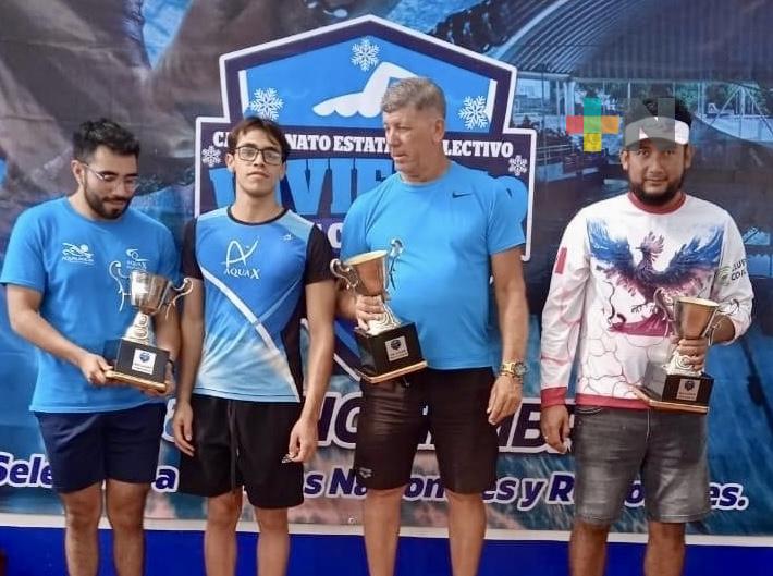 Fénix Swim de Coatzacoalcos destacó en Estatal Curso Corto de Natación