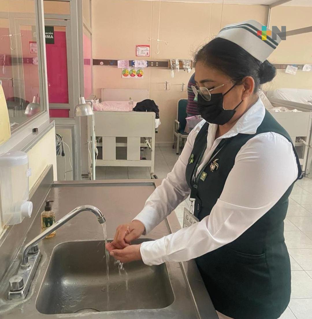 Promueve IMSS lavado constante de manos para evitar enfermedades virales