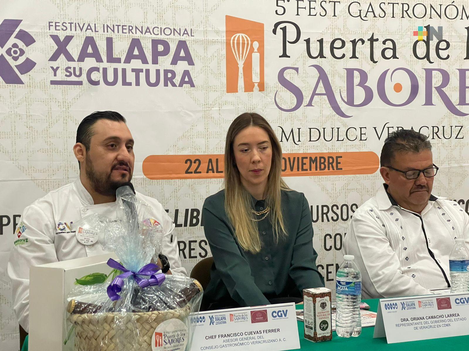 Presentan festival gastronómico «Puerta de los Sabores» en Ciudad de México