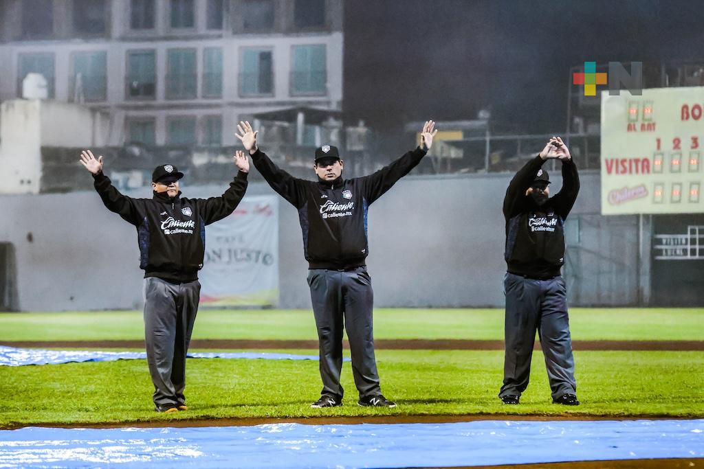 Por lluvia es suspendido primer juego de la serie El Águila vs Oaxaca, en Xalapa