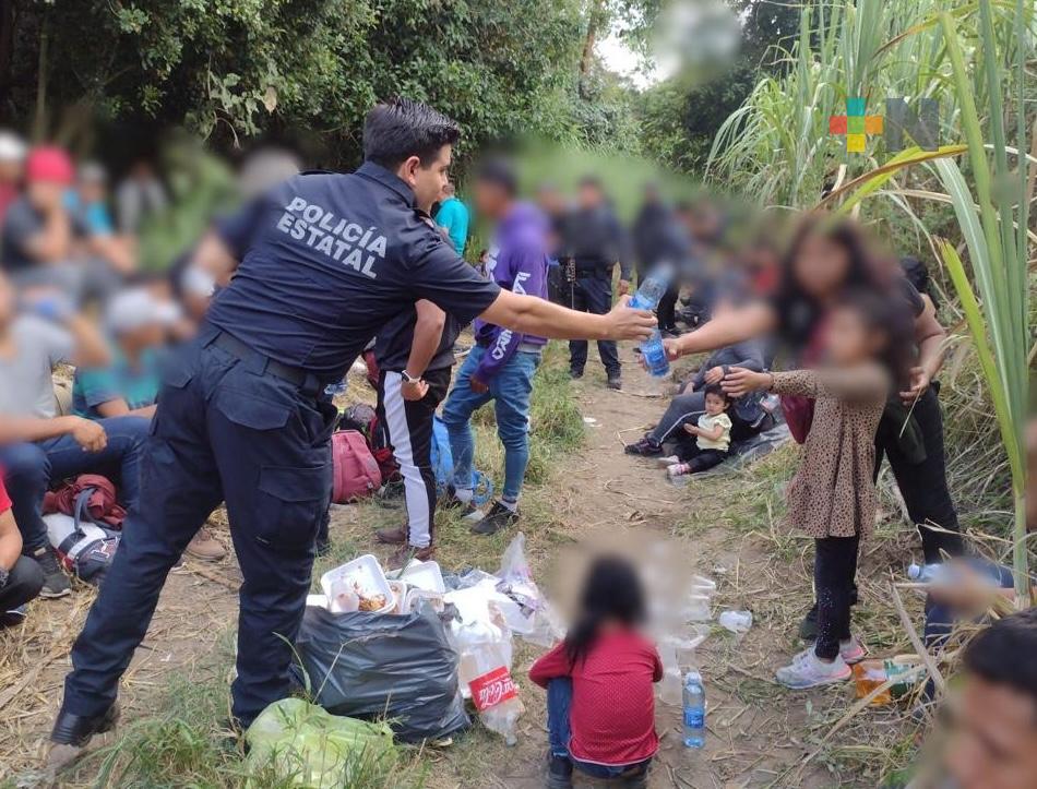 Brinda SSP apoyo humanitario a más de 15 mil personas extranjeras en su paso por Veracruz