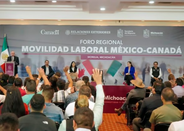 Se llevó a cabo primer Foro de Movilidad Laboral México-Canadá, en Michoacán