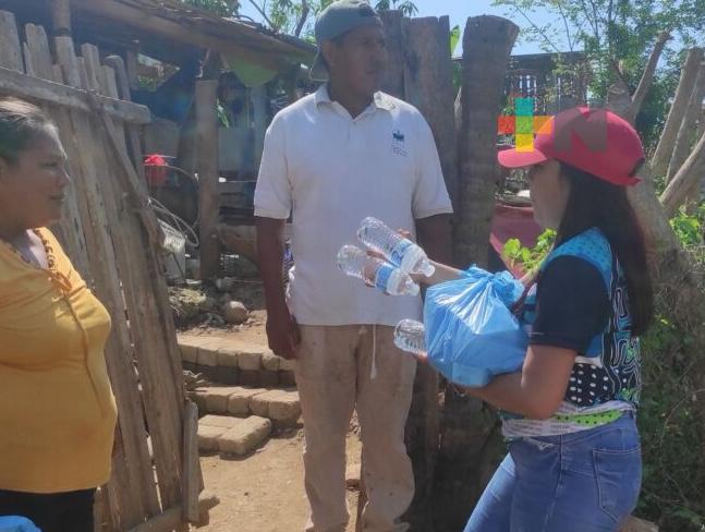 Brigadistas y voluntarios de la Universidad Tecnológica de la Costa Grande realizaron diversas actividades en Coyuca de Benítez