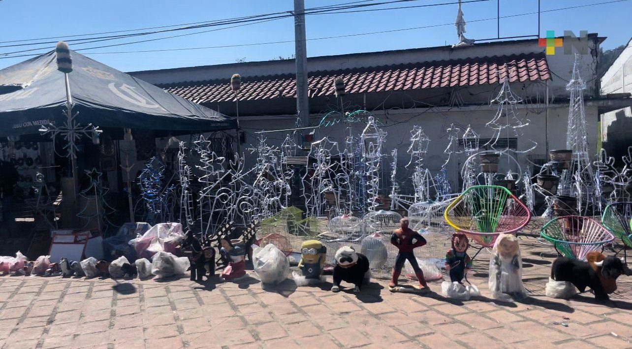 Inician ventas navideñas en carretera Xalapa-Las Vigas