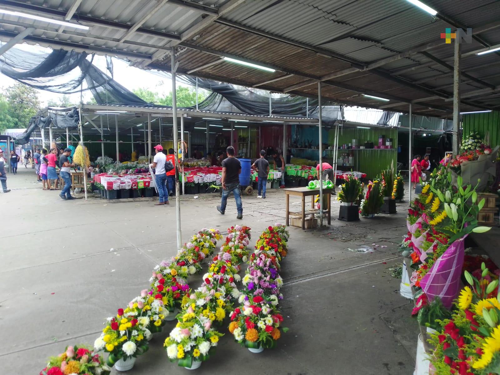 En Veracruz puerto venta de flores por Día de Muertos aumentó al doble respecto a 2022