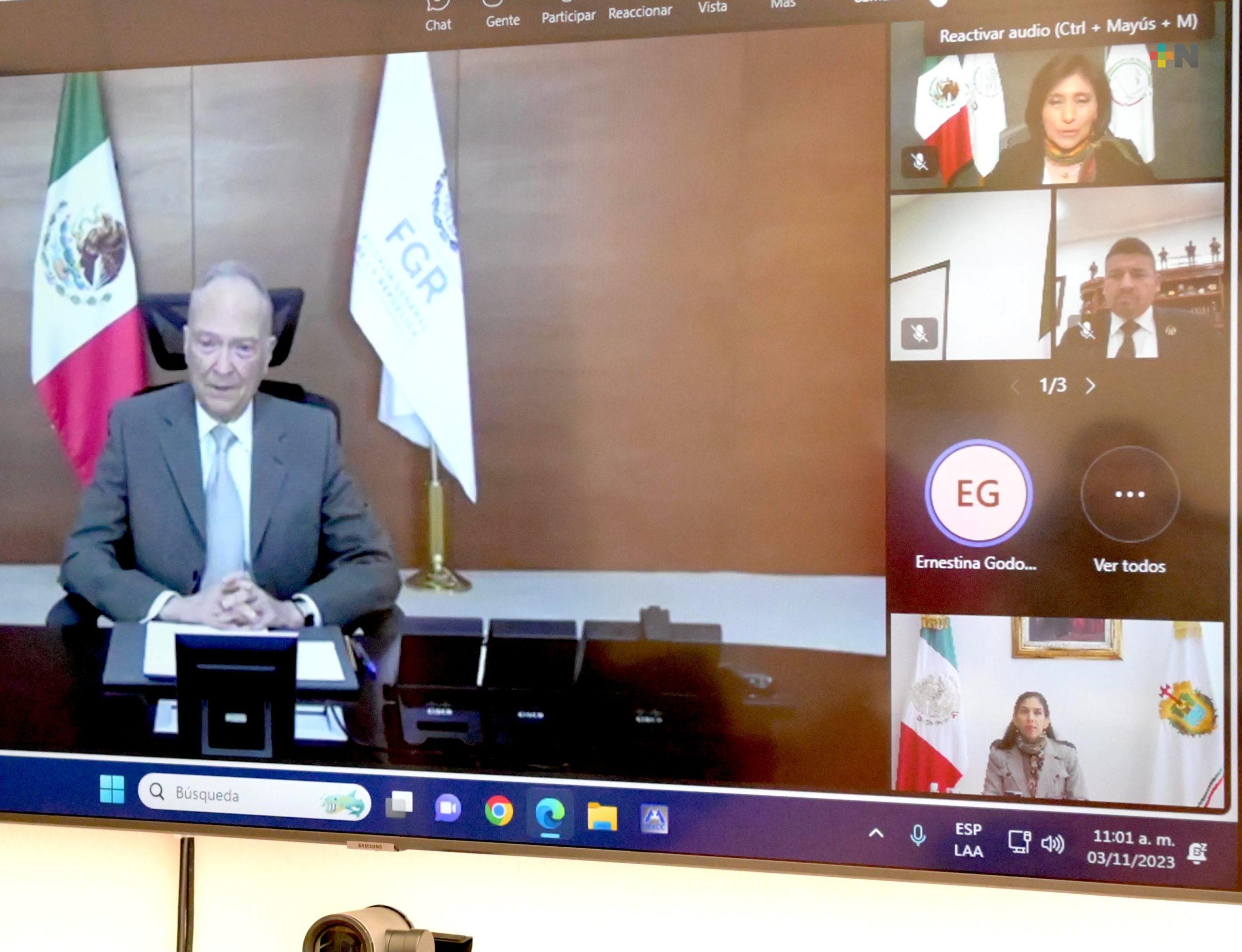 Fiscal general participa en sesión de la Conferencia Nacional de Procuración de Justicia