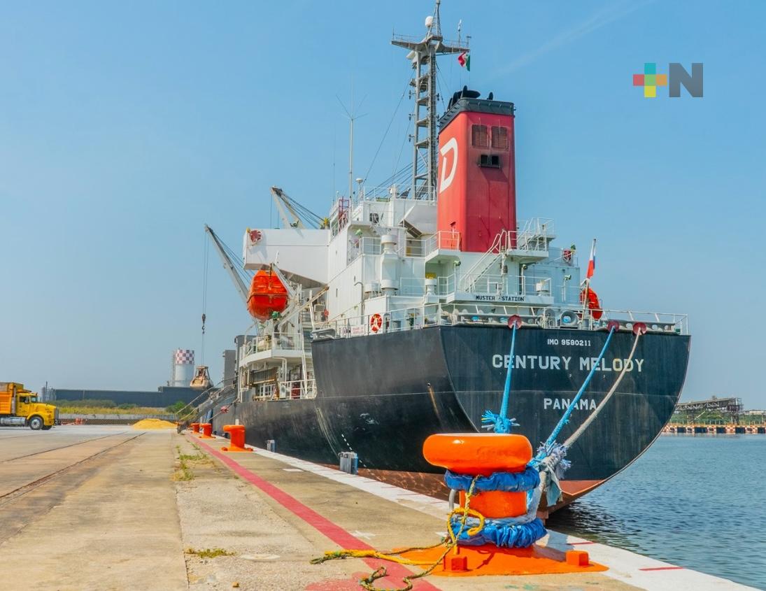 Coatzacoalcos, segundo puerto a nivel nacional con mayor movimiento de carga