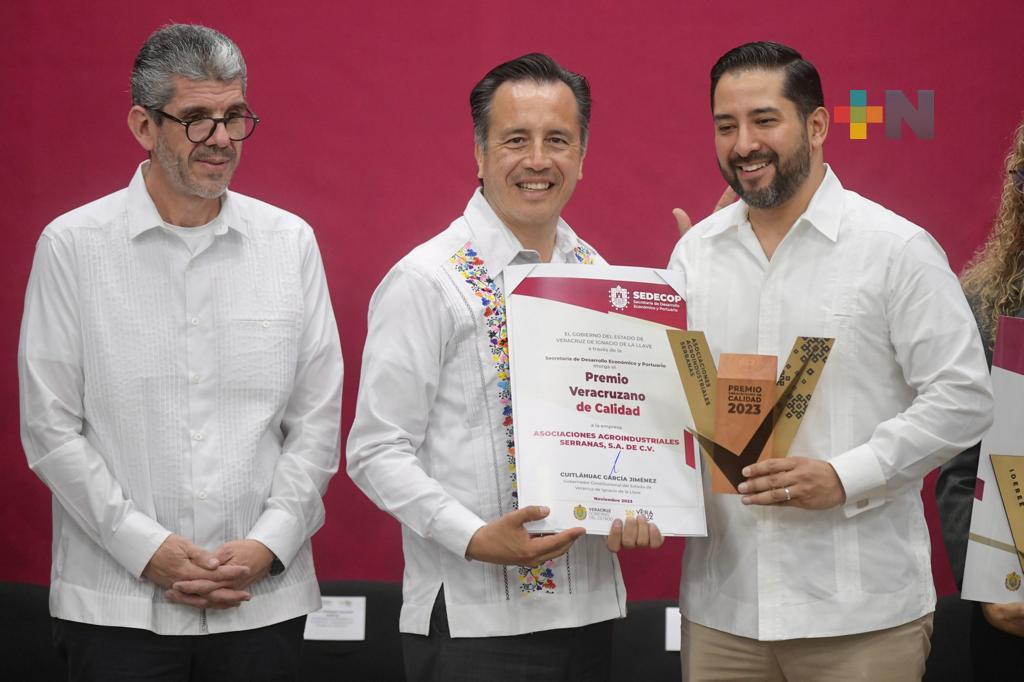 Empresas certificadas en calidad lograron ventas por más de mil mdp: Sedecop