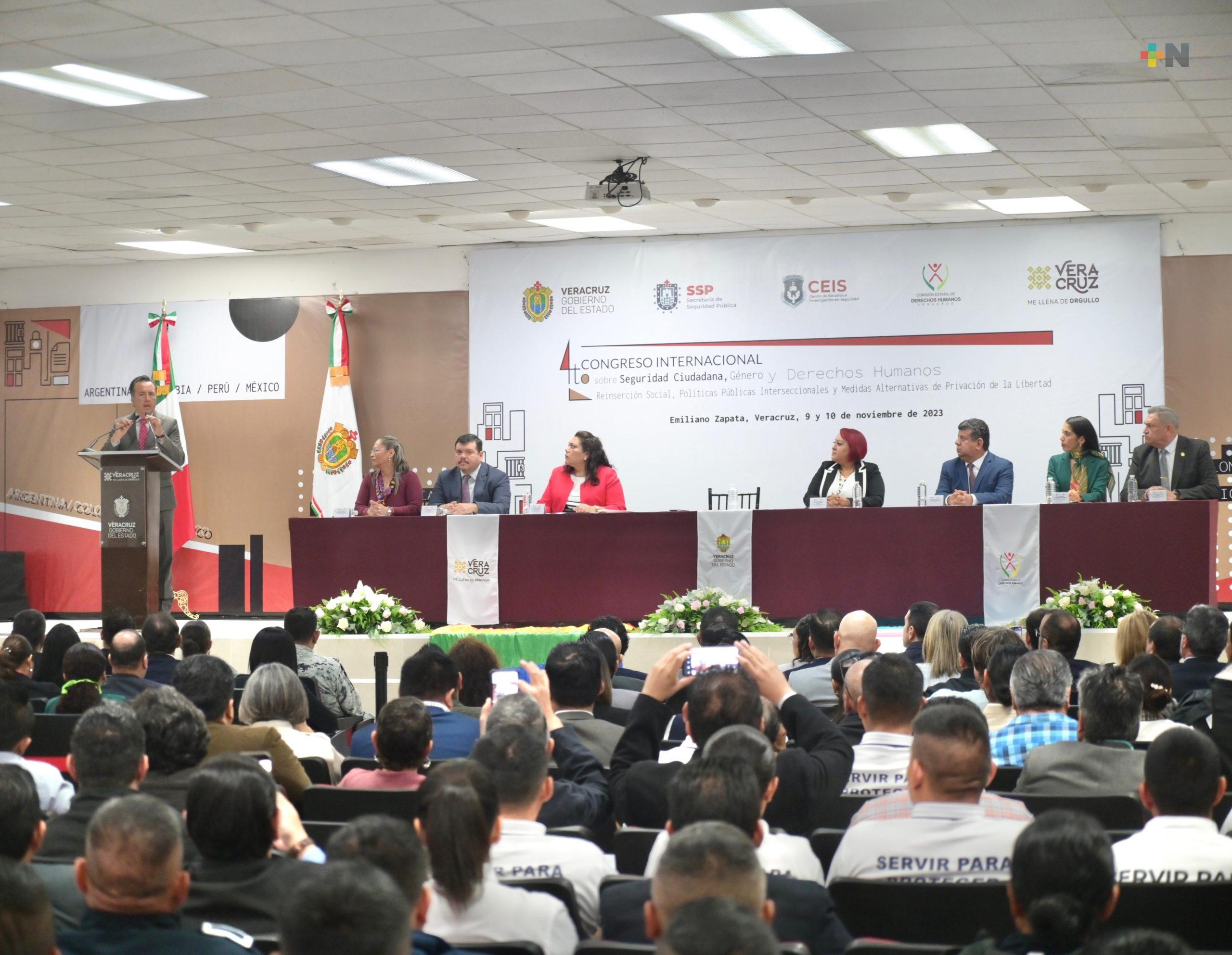 Fiscal general asiste al Congreso Internacional «Seguridad Ciudadana, Género y Derechos Humanos»