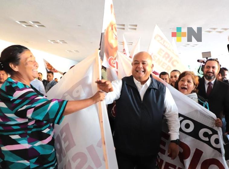 Llama Eric Cisneros a la unidad y fortalecer más a Morena en Veracruz