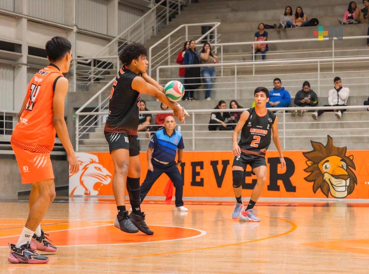 Leones Anáhuac recibirán a los Aztecas UDLAP en División I de voleibol