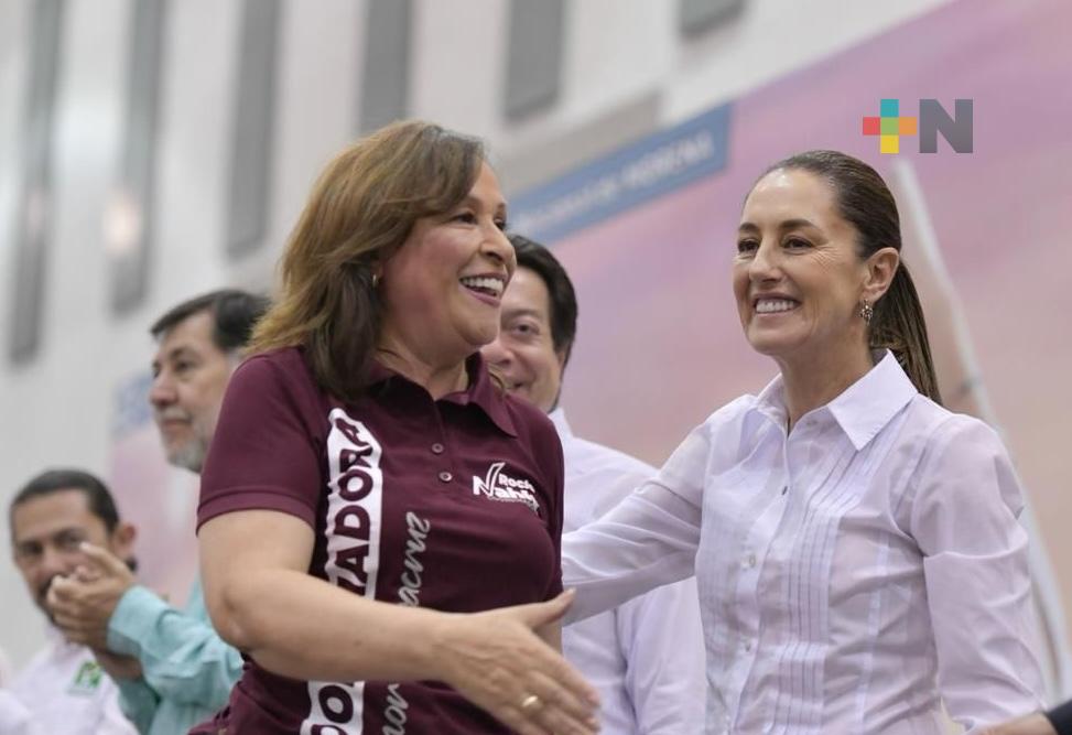 Veracruz, el bastión de la 4T que respalda a Claudia Sheinbaum: Rocío Nahle