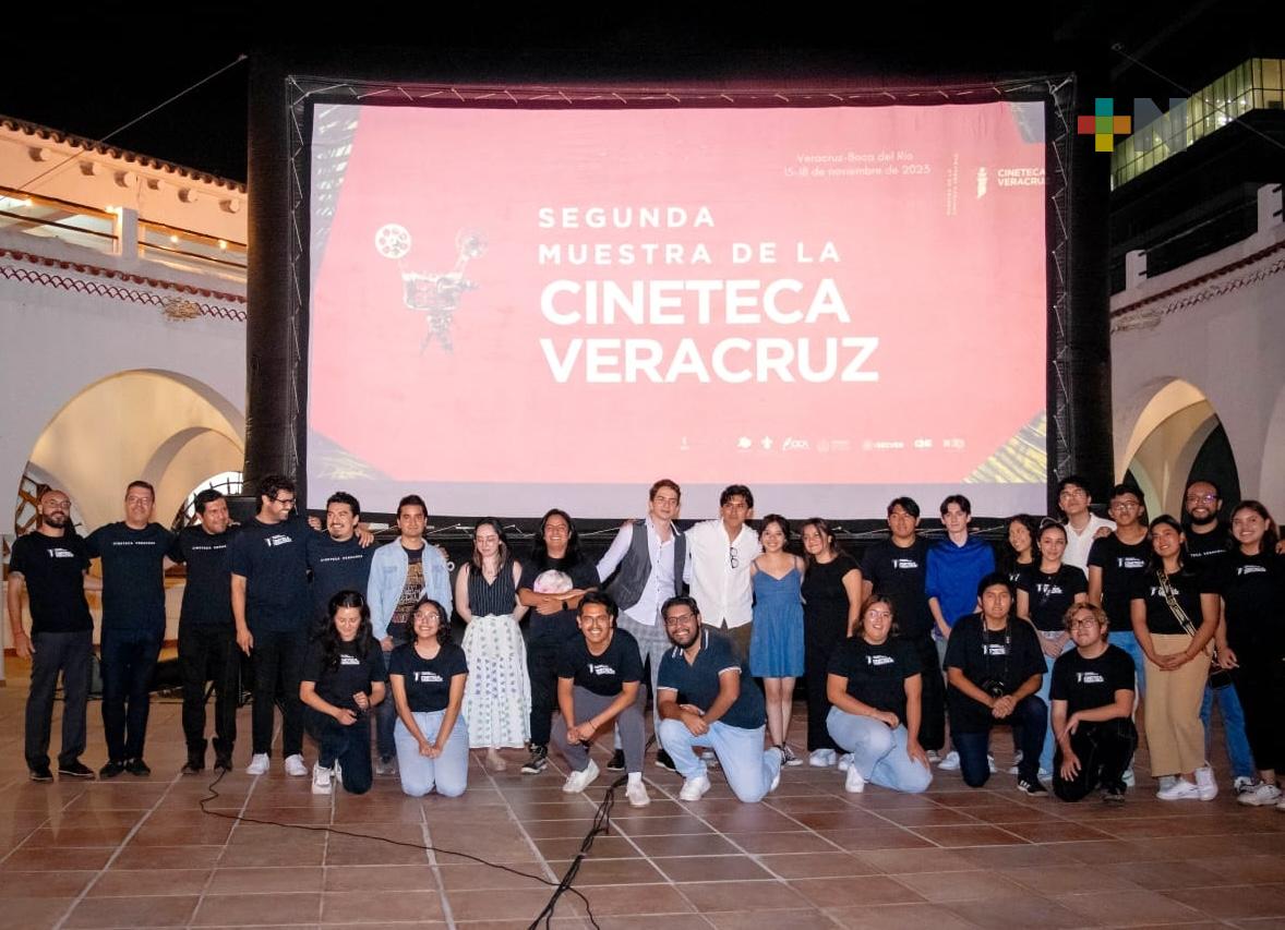 Concluye la segunda Muestra de la Cineteca Veracruz, en Boca del Río