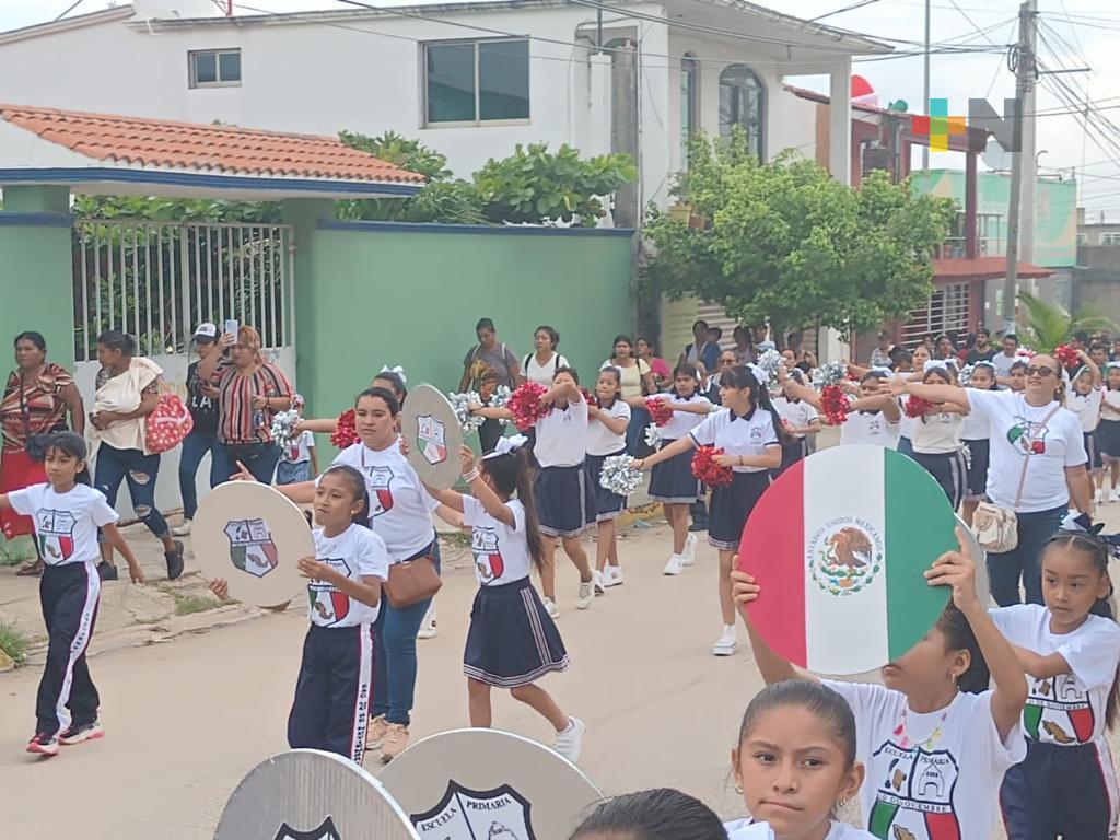 Estudiantes de Villa Allende conmemoran el aniversario de la Revolución Mexicana