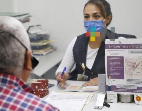 IMSS Coatzacoalcos invita a sector masculino a realizarse exámenes de próstata
