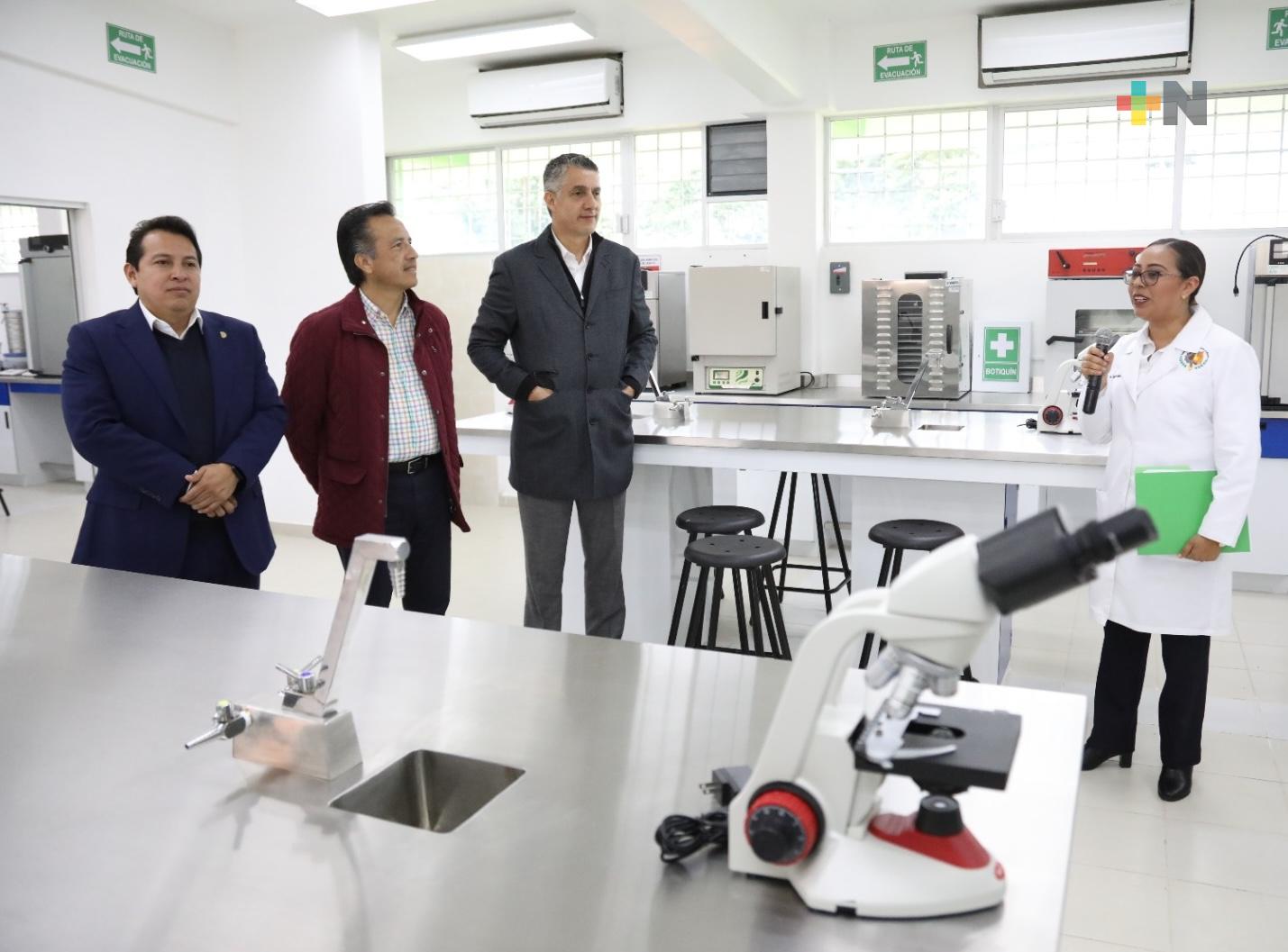 Cumplimos con la educación superior; inaugura Gobernador obras en Tecnológico de Huatusco