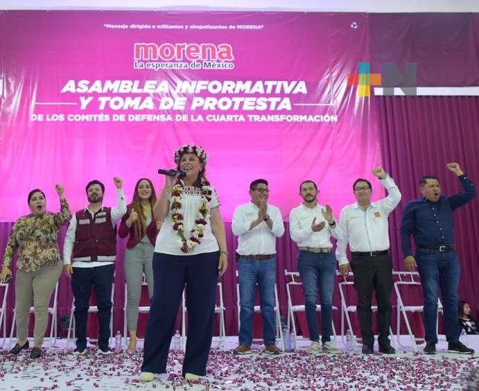 Respaldan Tello, Huerta y Zenyazen la coordinación en defensa de la 4T que dirige  Rocío Nahle