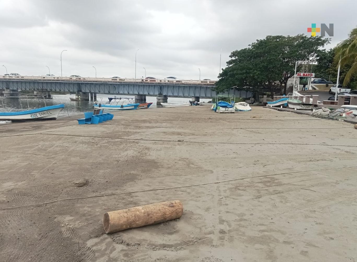 Pescadores boqueños reportan afectaciones en sus labores