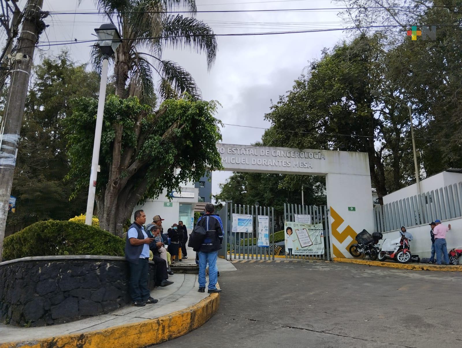 Centro Estatal de Cancerología de Veracruz, con abasto de medicamentos oncológicos