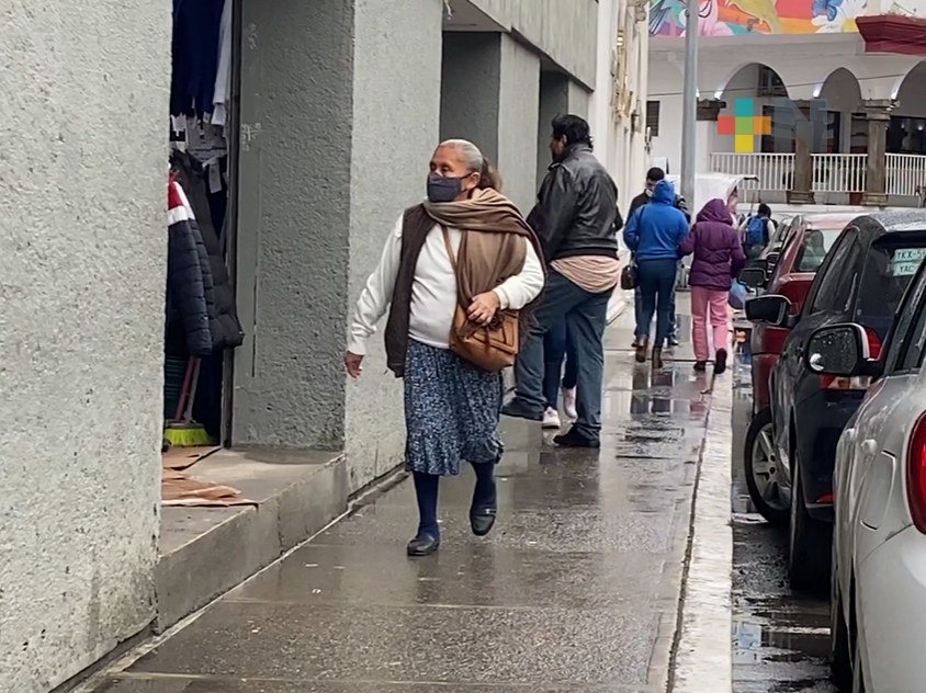 Nublados y un marcado descenso de temperatura deja frente frío en Tuxpan