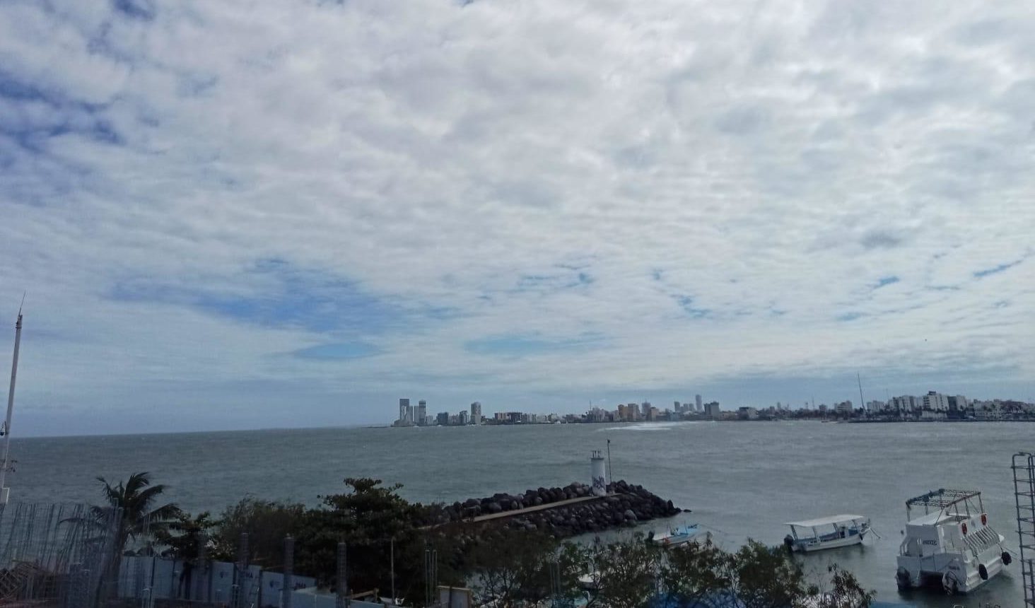 Se mantiene pronóstico de lluvia y viento del norte en Veracruz-Boca del Río