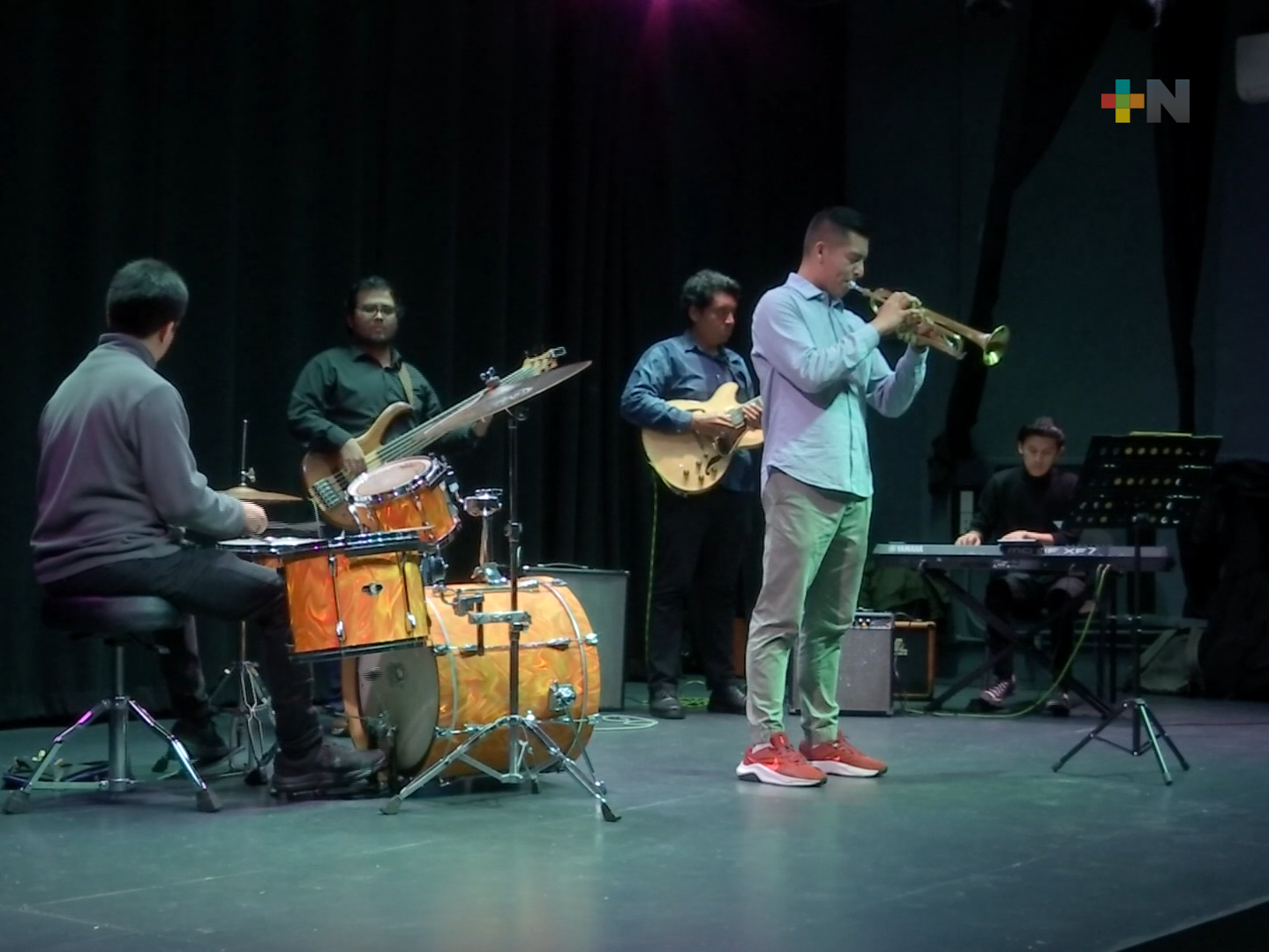 Se presentó concierto “Uno que otro estilo de jazz” con el cuarteto de Carlos Barreto