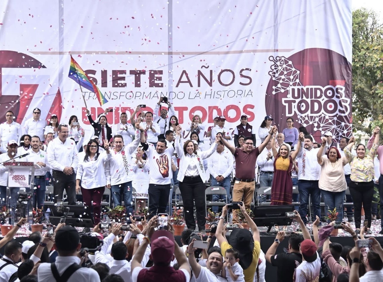 Veracruz llevará a México al segundo piso de la 4T: Rocío Nahle