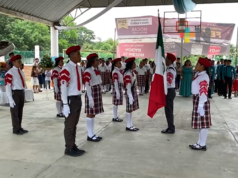 Ultiman detalles para el concursos de escoltas de telebachillerato región Tuxpan