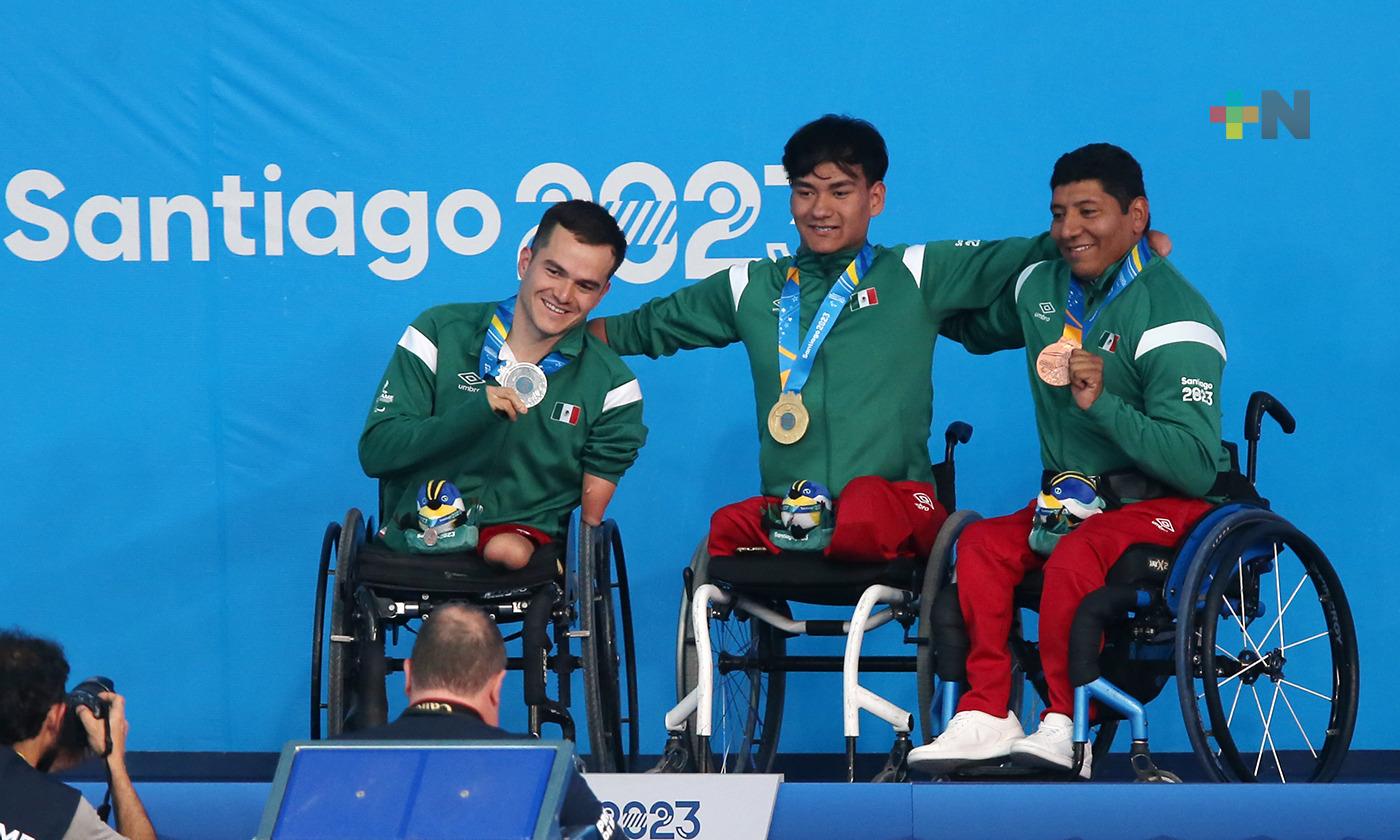Tritones dominan podio en Santiago 2023; aportan quinto oro para México
