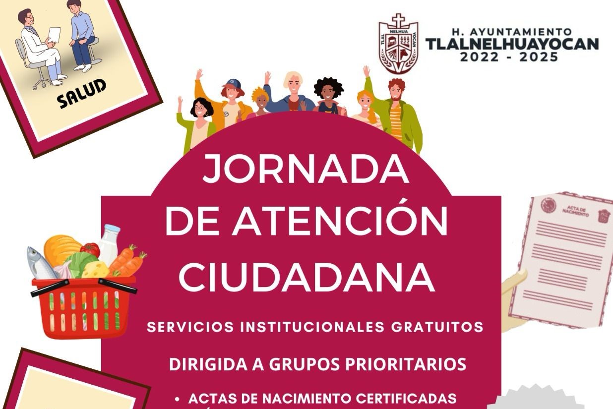 Realizan Jornada de Atención Ciudadana en Tlalnelhuayocan