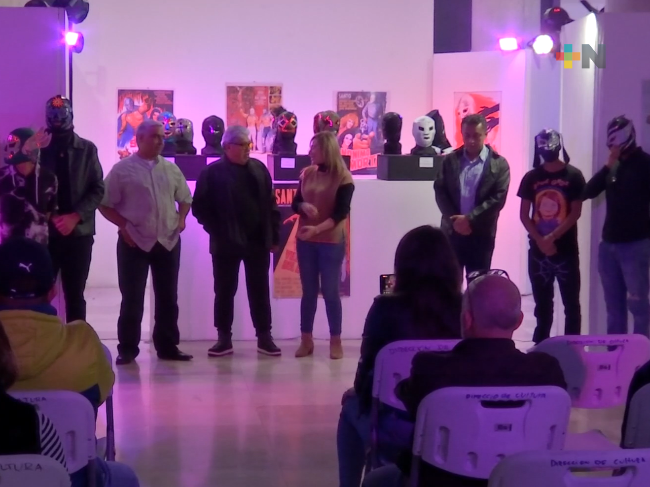Inauguran exposición «la máscara, la lucha por un secreto» en Xalapa