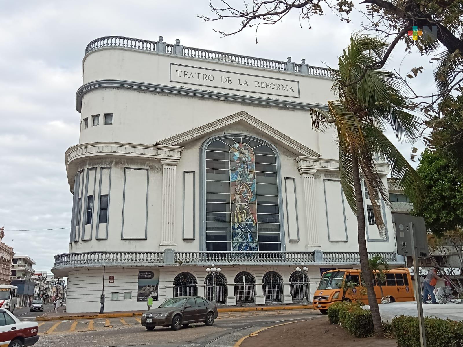 Teatro de la Reforma ya está en funciones de manera habitual