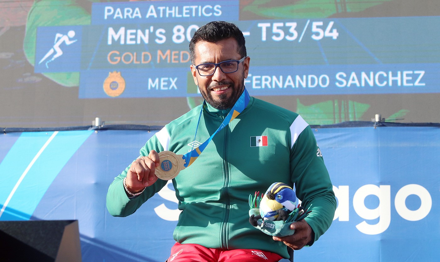 México logra jornada dorada en Parapanamericanos Santiago 2023