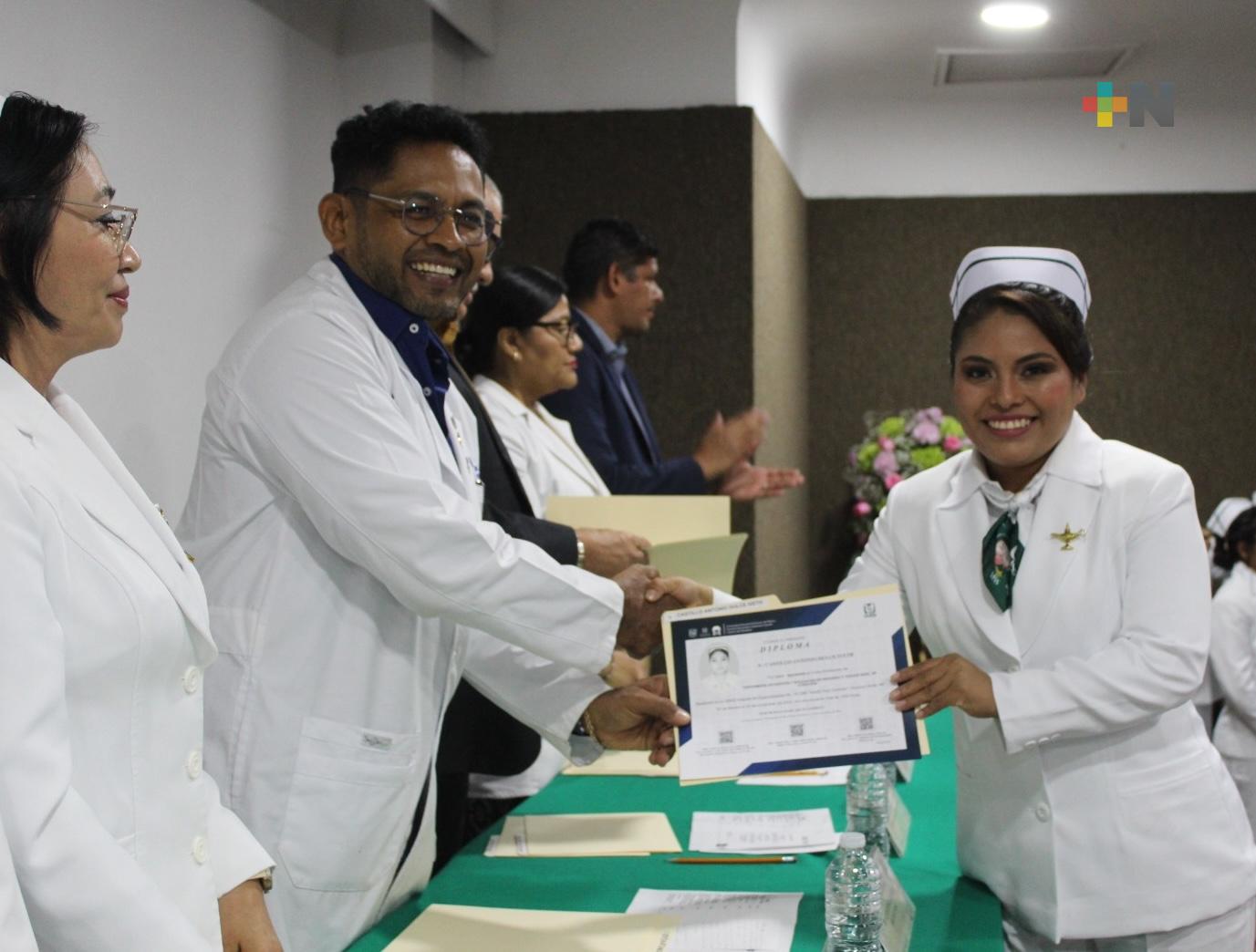 Clausuró UMAE del IMSS Veracruz Norte Cursos Postécnicos de Enfermería