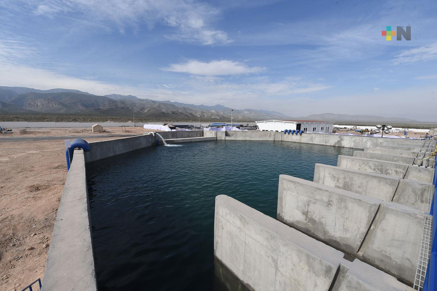 Presidente inaugura primera etapa de Agua Saludable para La Laguna