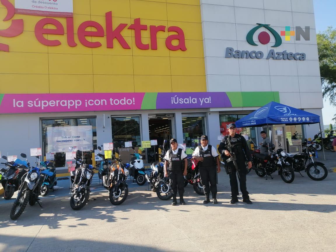 Policía de Coatzacoalcos emite recomendaciones a población para cuidar el aguinaldo