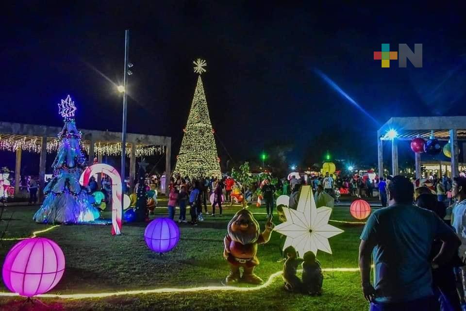 Villa Navideña Coatza 2023 produjo cien empleos temporada