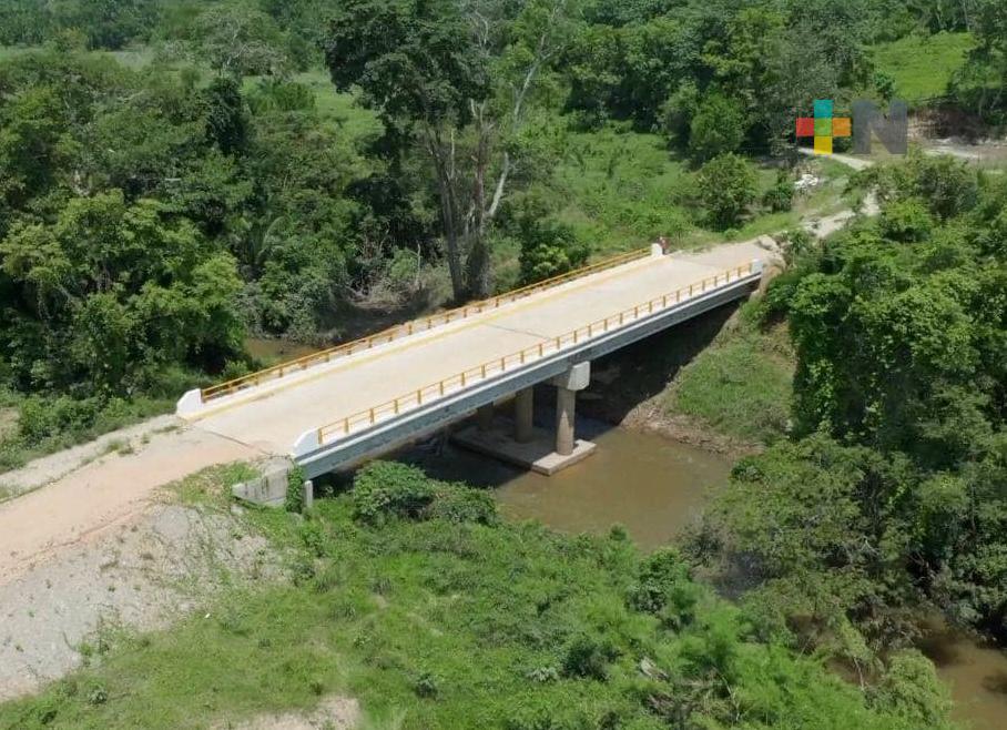 Gobernador destaca reconstrucción del puente «Los Juanes» en Minatitlán
