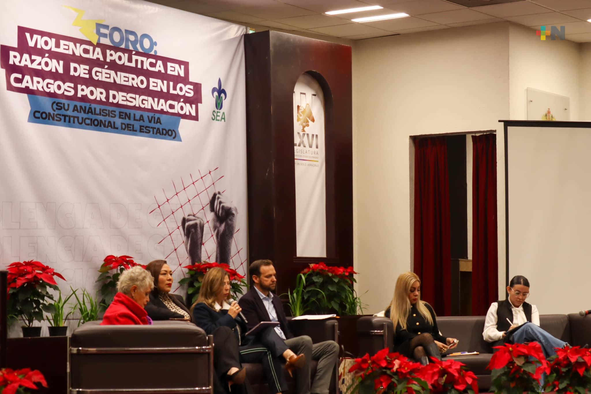 Realizan segundo foro violencia política en razón de género