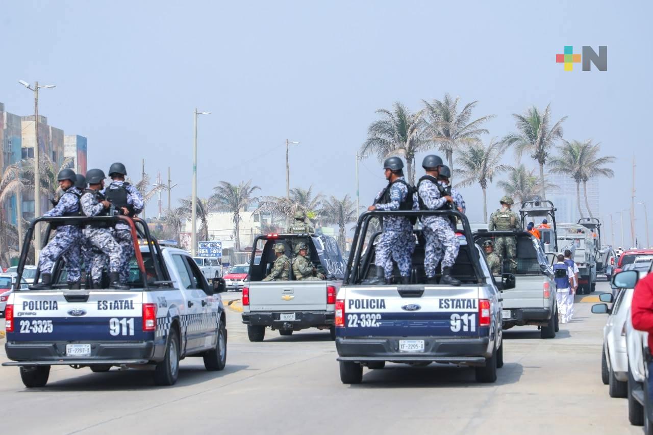 Más de 10 mil elementos resguardan la seguridad en el estado: Cuitláhuac García