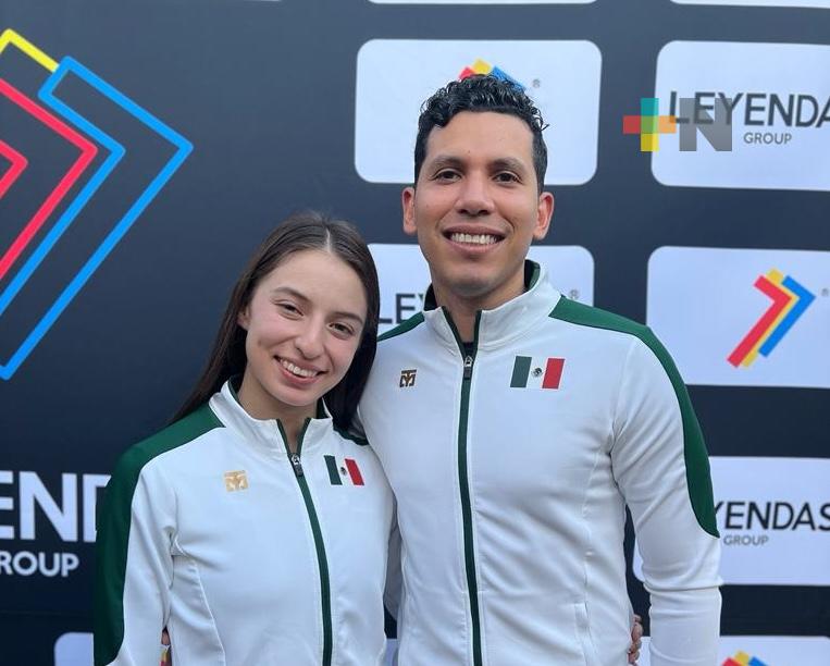 Contentos Abel Mendoza y Daniela Souza por clasificarse a Juegos Olímpicos «París 2024»
