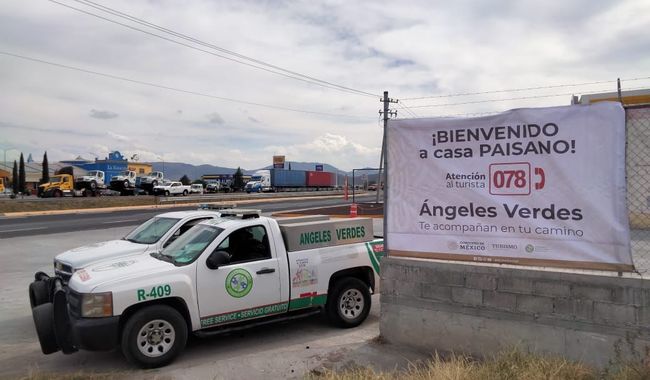 Ángeles Verdes acompaña y apoya a paisanos que regresan a México