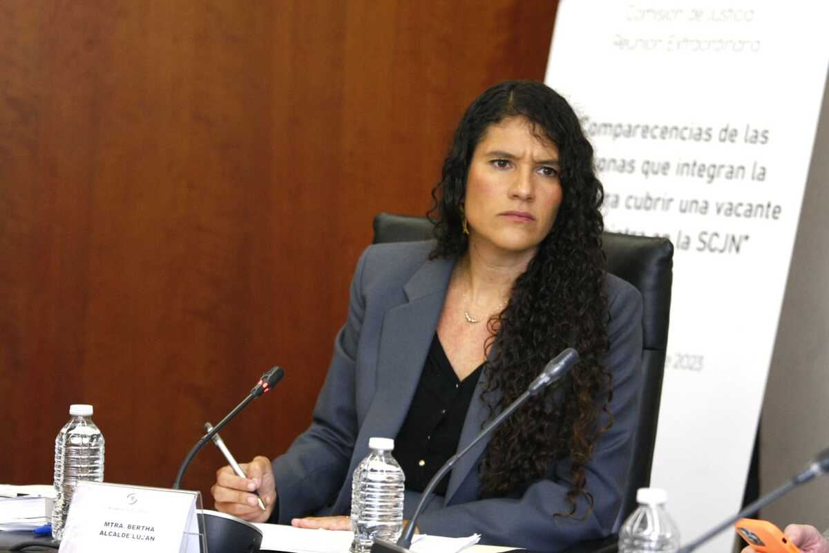 Bertha Alcalde declina ser ministra de la SCJN