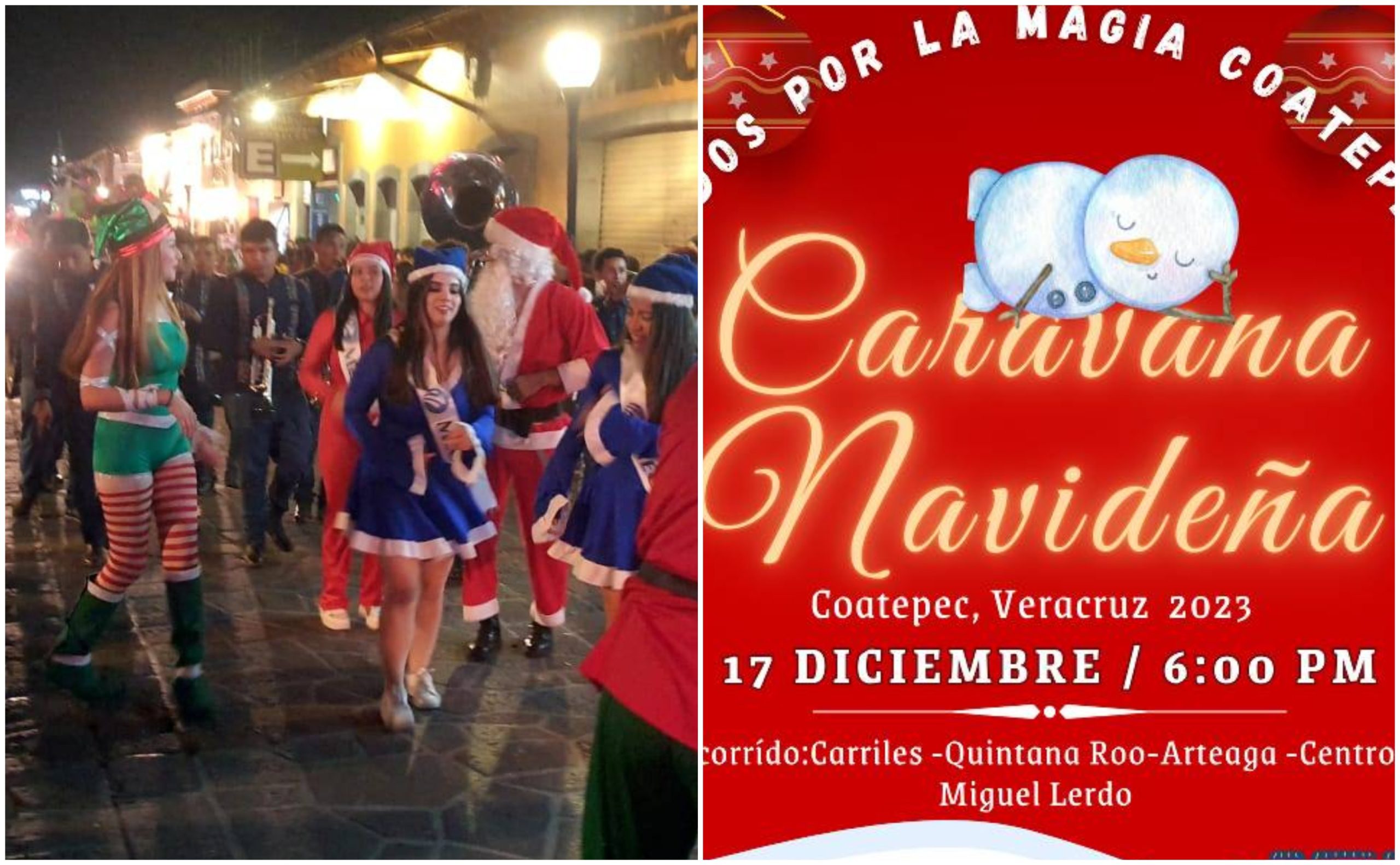 Habrá caravana navideña en Coatepec